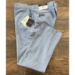 Lauren Ralph Lauren Men's 42x32 Classic Fit Suit Pants Flat Front Light Blue NEW